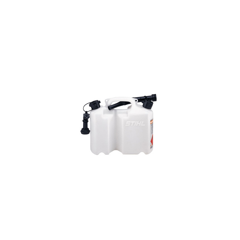 Bidon transparent combiné Stihl 5L carburant, 3L d