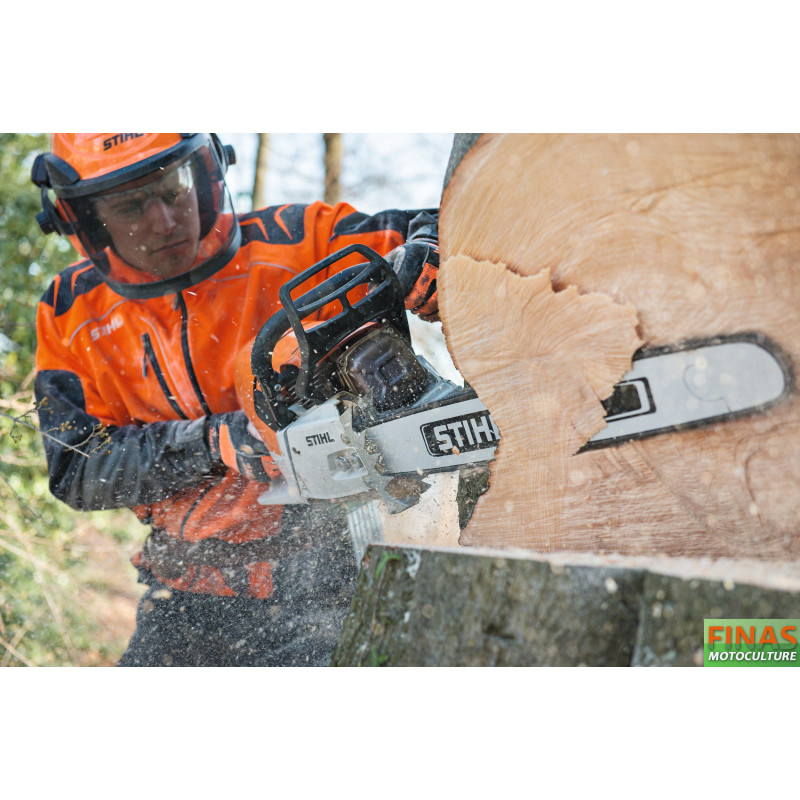 Tronçonneuse thermique MS 500i - Stihl - Guide Rollo ES Light - 50 cm (3/8  RM) Stihl